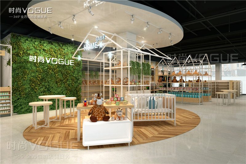 母嬰店陳列設(shè)計效果圖