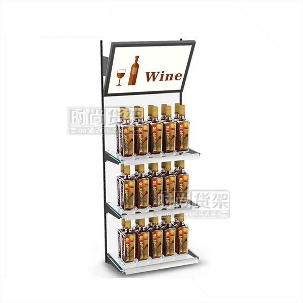 便利店貨架_白酒架(掛墻式)